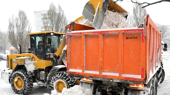 SDLG Wheel Loaders Help Fight Against the Heavy Snow in Russia