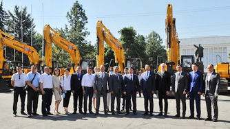LIUGONG Delivered 45 Units Equipment to Kyrgyzstan