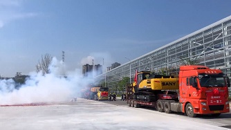 SANY (Chongqing) Industrial Park Delivers Its First Excavator