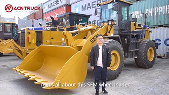 1 Unit SEM 655D Wheel Loader Exported to Liberia