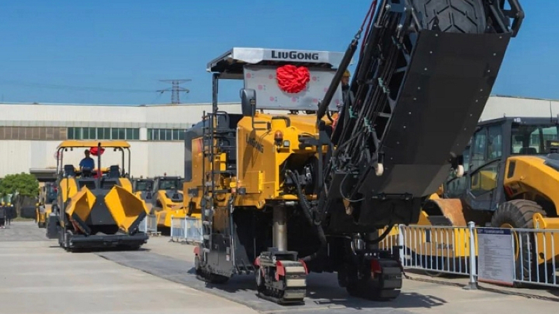 LIUGONG’s Road Construction Machinery Strongly Enters Central Asia