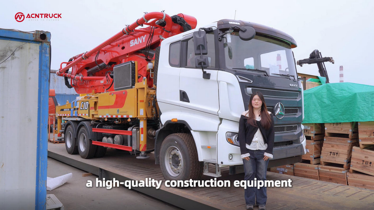 SANY SYG5260THB Pump Truck Built for High Efficiency