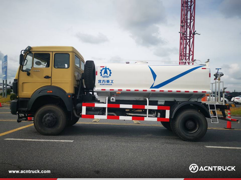 Congo - 10 Units BEIBEN Dump Truck And Water Tank Truck