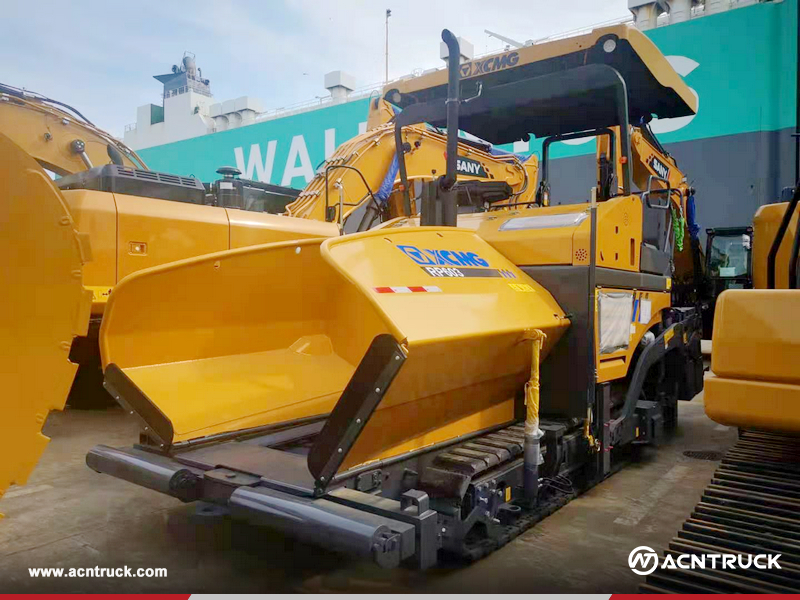 Ecuador - 1 Unit XCMG RP603 Asphalt Paver And 1 Unit XCMG XD103 Tandem Roller