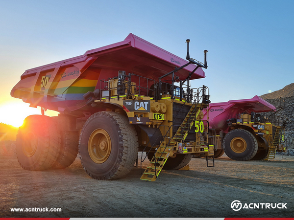 Over 100 Million Tonnes Of Material! CATERPILLAR Trucks Made A New Breakthrough