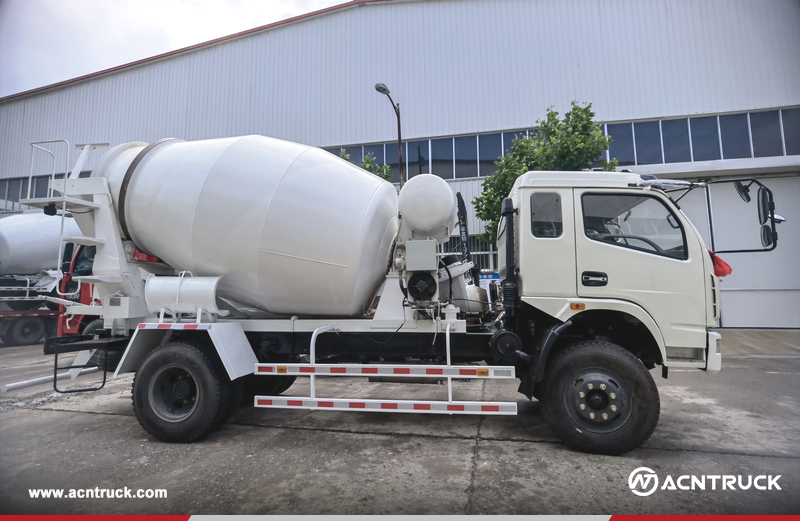 Mexico - 2 Units DONGFENG 6m³ Concrete Mixer Truck