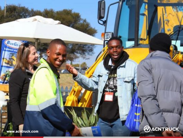 LIUGONG Participated in The Biggest Construction Exhibition Southern Africa