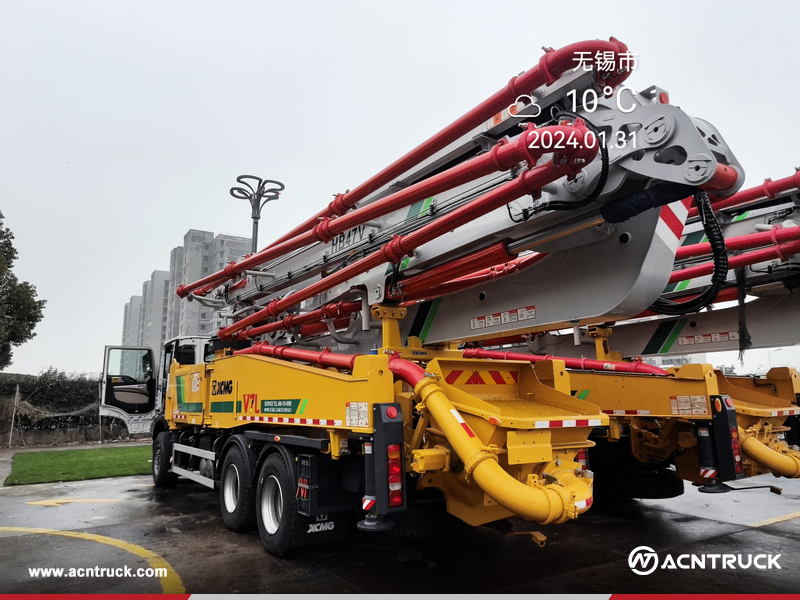 Georgia - 1 Unit XCMG HB47V Concrete Pump Truck