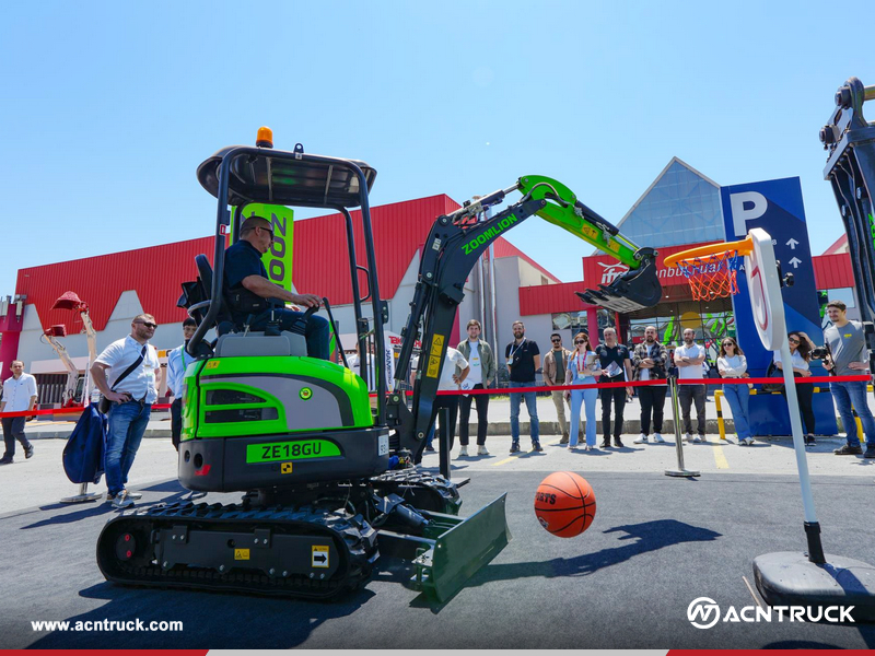 ZOOMLION's Excellent Craftsmanship in Turkey's KOMATEK Exhibition