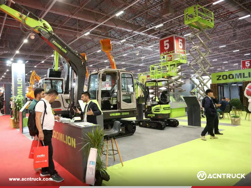 ZOOMLION's Excellent Craftsmanship in Turkey's KOMATEK Exhibition