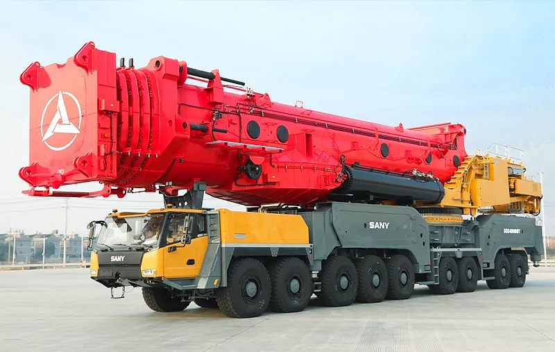 SANY Delivered the World's First 4,000-tonne All-terrain Crane SAC40000T