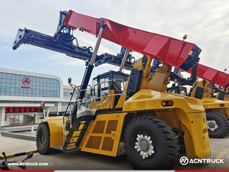 Russia - 2 Units SANY SRSC45H1 Reach Stacker