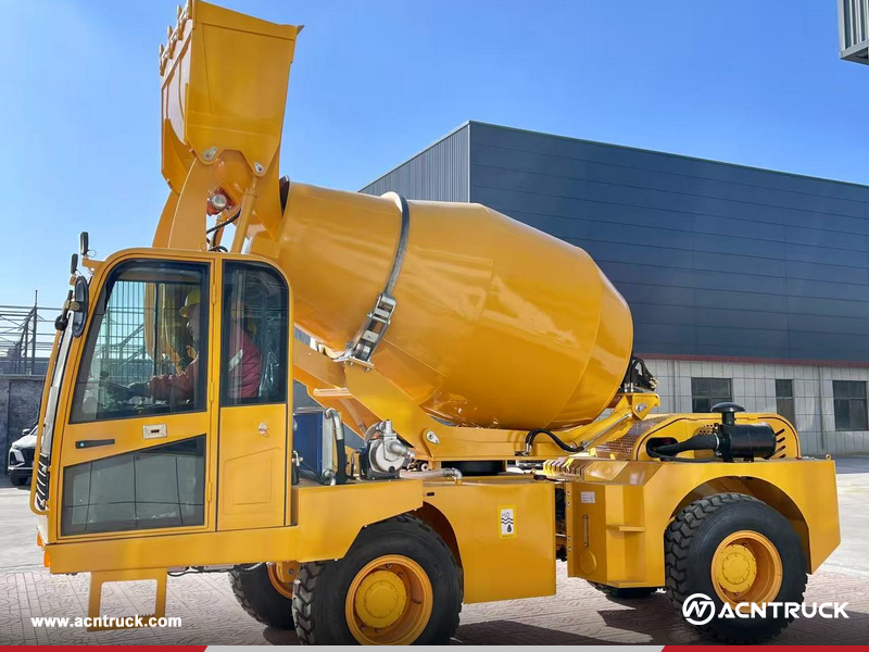 Algeria - 1 Unit XCMG SLM3500 Self-loading Mixer Truck