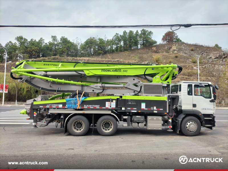Algeria - 2 Unit ZOOMLION Concrete Pump 