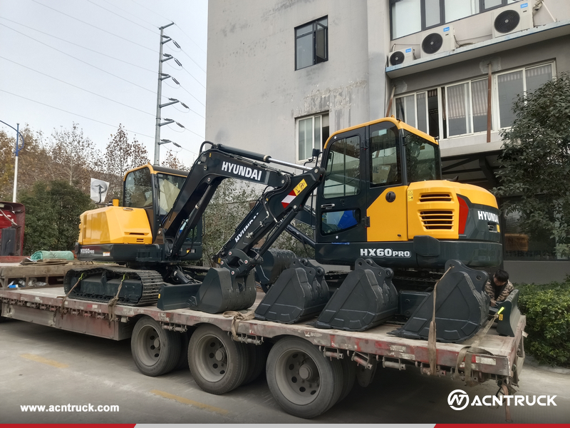 Seychelles - 2 Units HYUNDAI HX60PRON Excavator