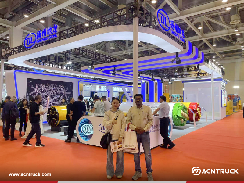 Bahrain Client Visited Excavator Exhibition