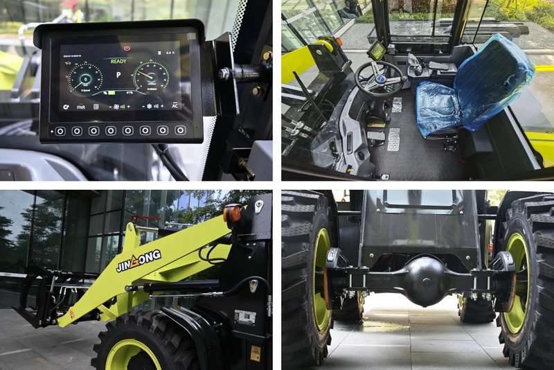 Green and Efficient Operation, JINGONG Electric Loaders Lead the Industry Trend