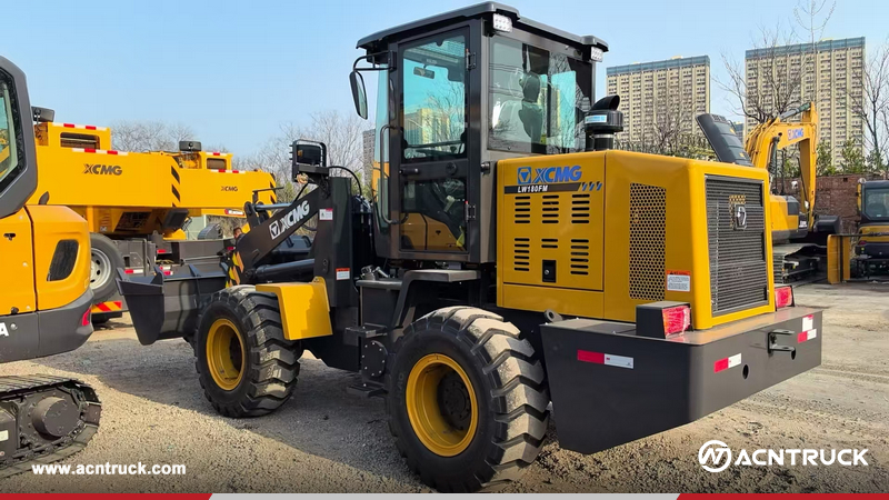 Vietnam - 1 Unit XCMG XE135GA Excavator & 1 Unit XCMG LW180FM Wheel Loader