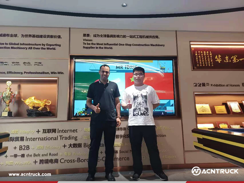 Algeria Client Visited ACNTRUCK Office
