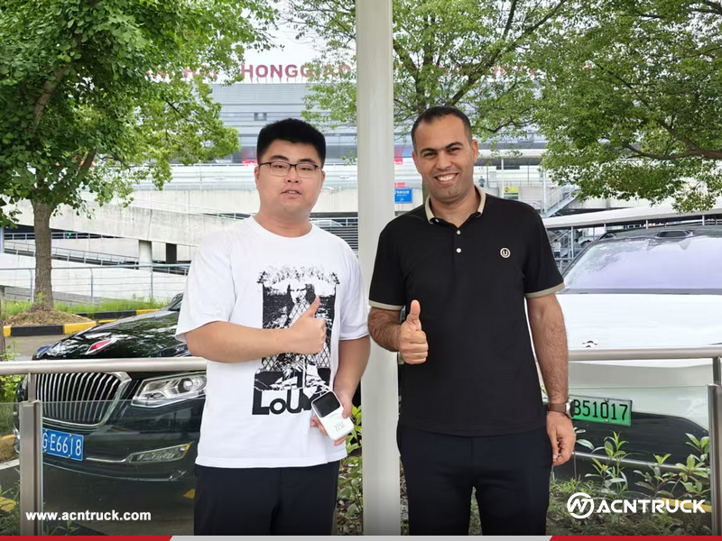 Algeria Client Visited ACNTRUCK Office