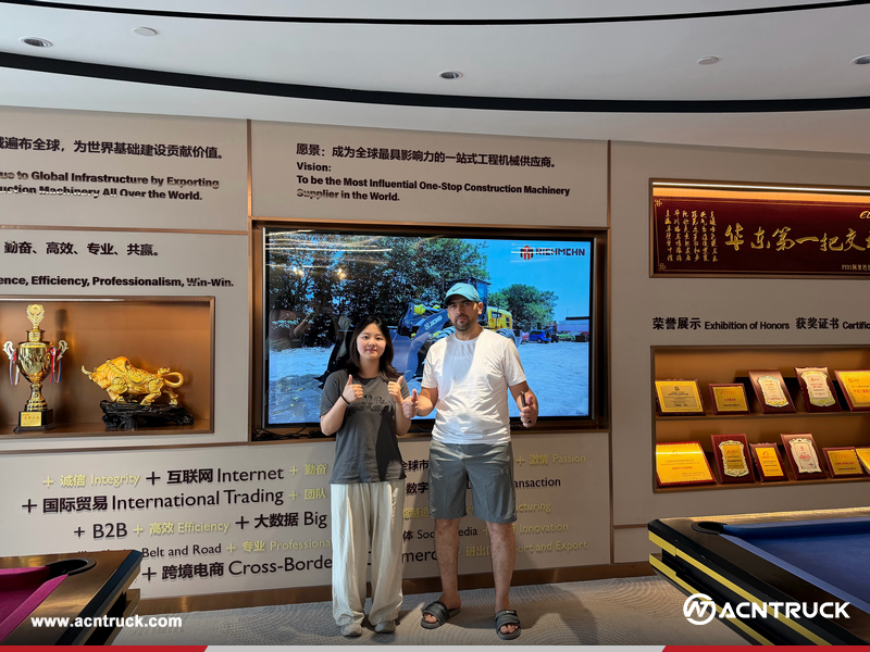 Algeria Client Visited ACNTRUCK Office