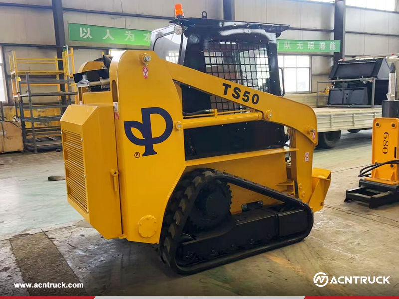 New Zealand - 1 Unit LUYUE TS50 Skid Steer Loader & Trailer