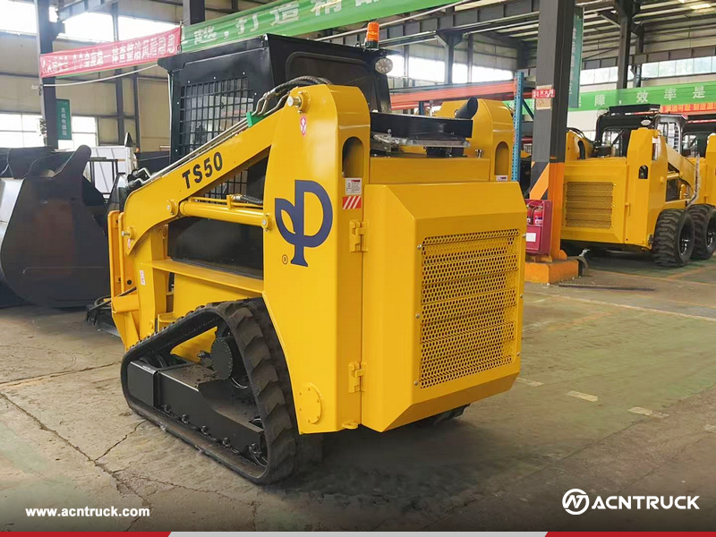 New Zealand - 1 Unit LUYUE TS50 Skid Steer Loader & Trailer