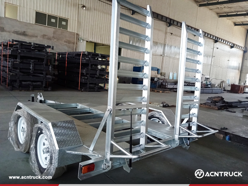 New Zealand - 1 Unit LUYUE TS50 Skid Steer Loader & Trailer