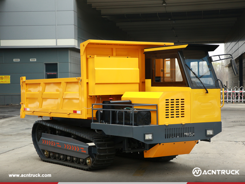 Czech Republic - 1 Unit HENGWANG HW8000L Crawler Dumper